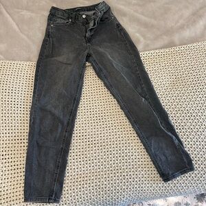 Wild Fable Charcoal Denim Mom Jeans